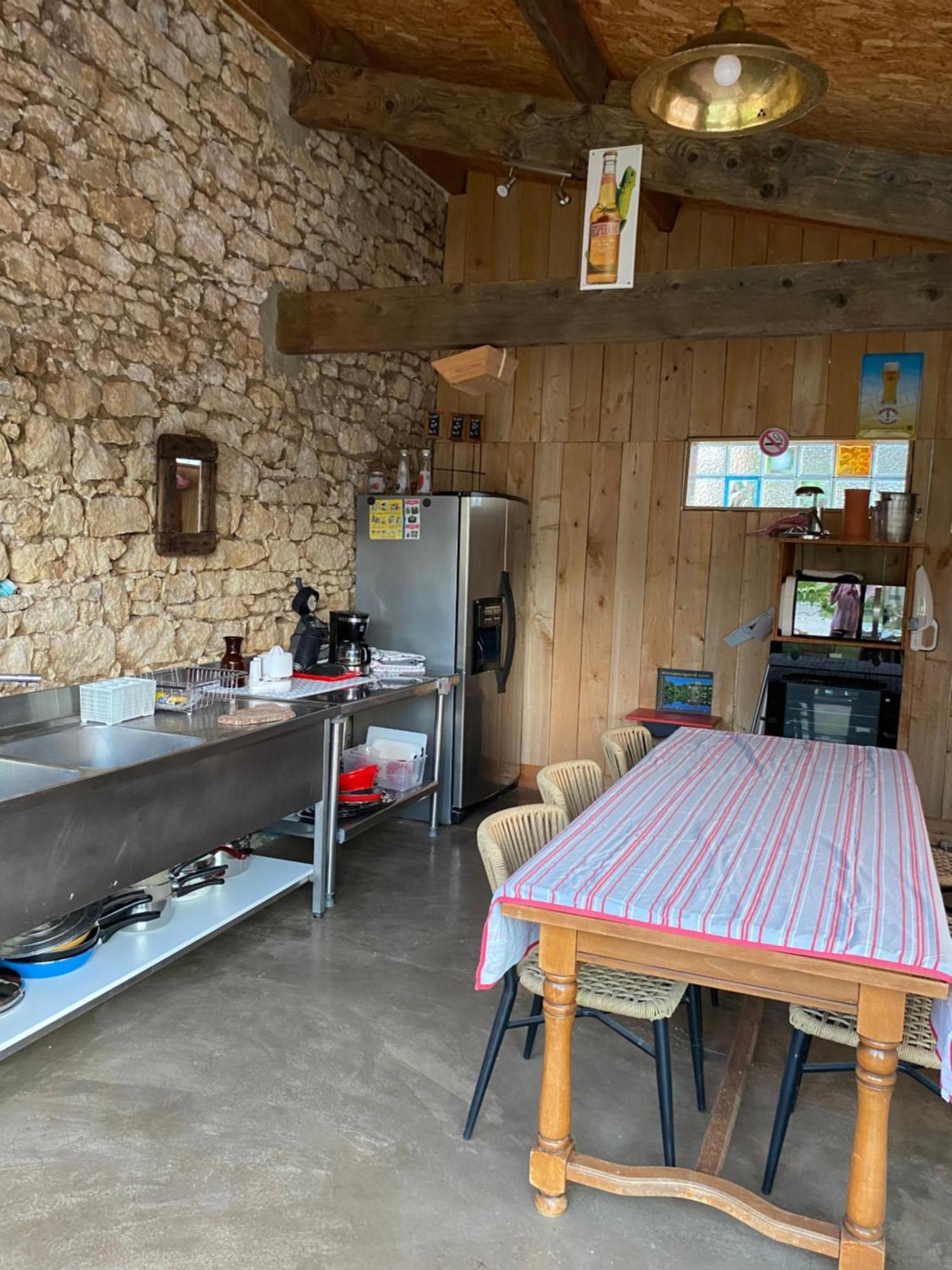 Maison Lou Pader Vézac Esterno foto
